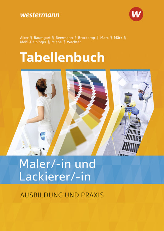 Tabellenbuch Maler/ -in und Lackierer/ -in (Hans-Peter Mehl-Deininger)