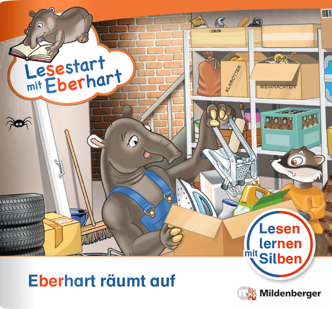 Lesestart mit Eberhart: Eberhart räumt auf (Stefanie Drecktrah)