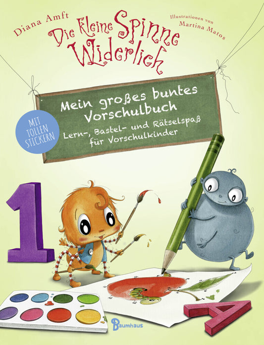Die kleine Spinne Widerlich - Mein großes buntes Vorschulbuch (Diana Amft)