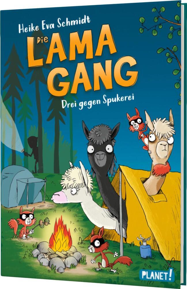 Die Lama-Gang. Mit Herz & Spucke 3: Drei gegen Spukerei (Heike Eva Schmidt)