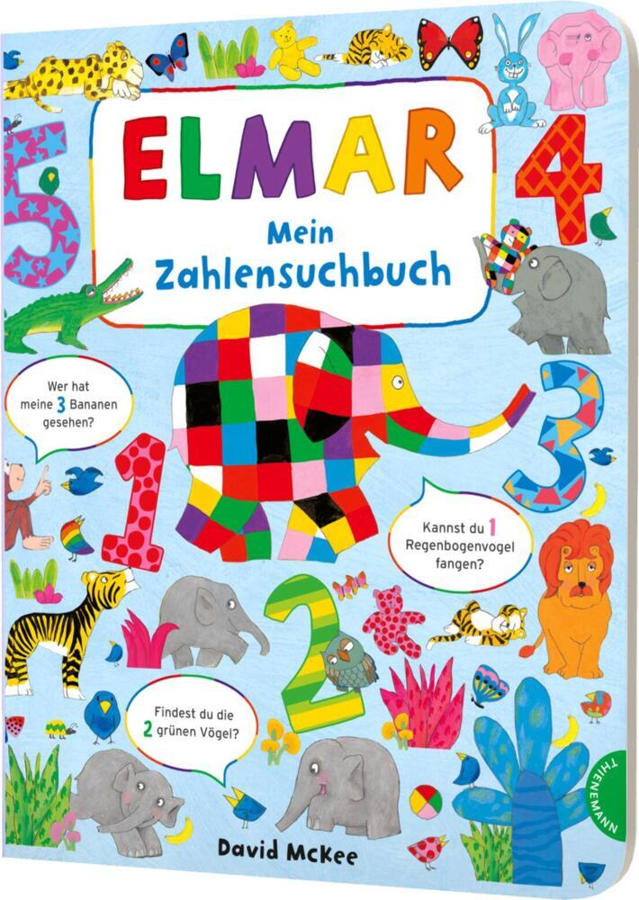 Elmar: Mein Zahlensuchbuch (David Mckee)