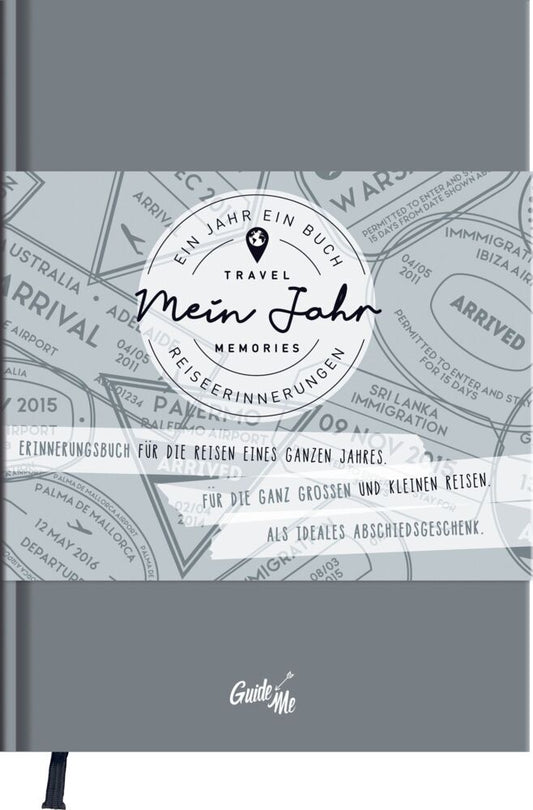 GuideMe Reisetagebuch Travel Memories "Mein Jahr"