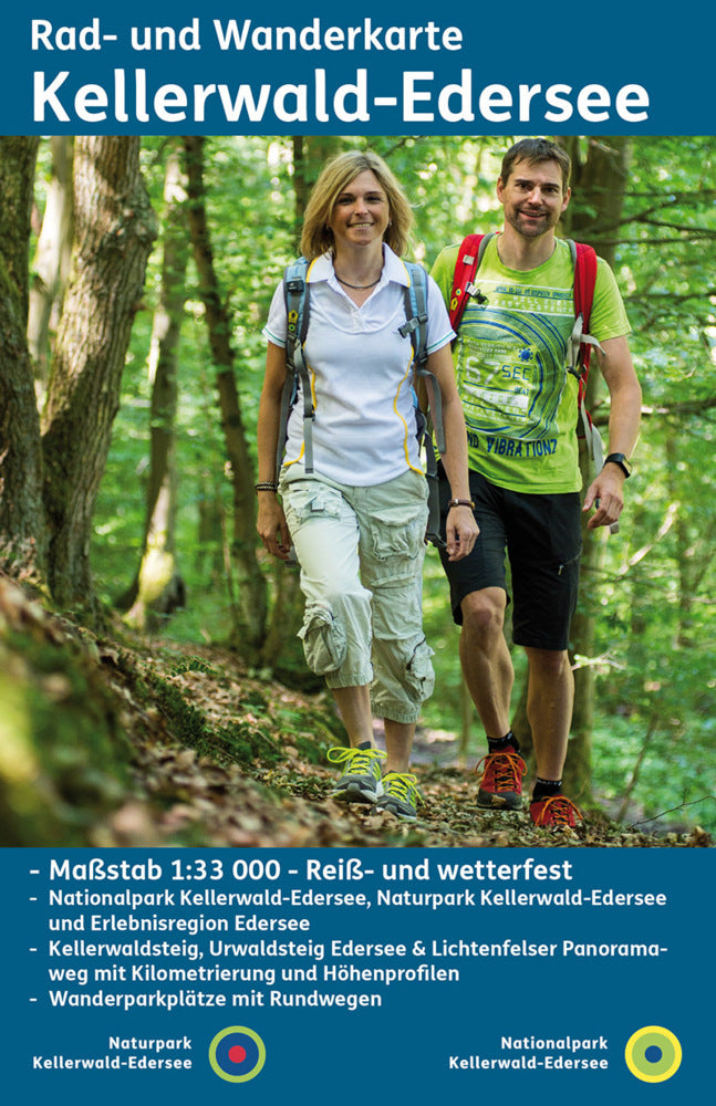 Naturpark Kellerwald-Edersee (Kkv Kartographische Kommunale Verlagsgesellschaft Mbh)