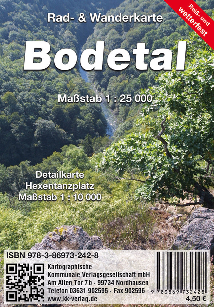Bodetal (Kkv Kartographische Kommunale Verlagsgesellschaft Mbh)