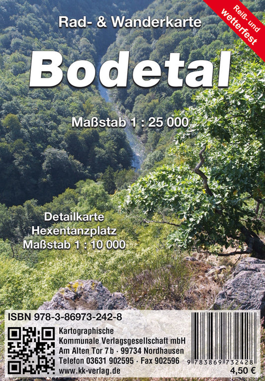 Bodetal (Kkv Kartographische Kommunale Verlagsgesellschaft Mbh)