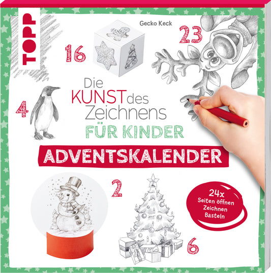 Die Kunst des Zeichnens für Kinder Adventskalender (Gecko Keck)