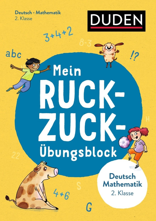 Mein Ruckzuck-Übungsblock Deutsch/Mathe 2. Klasse (Claudia Fahlbusch)