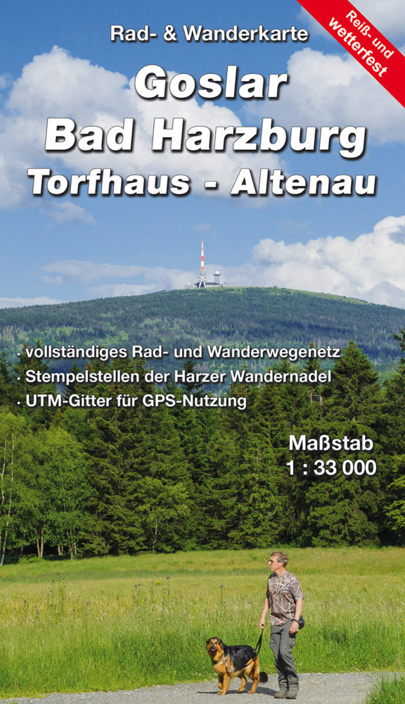 Goslar - Bad Harzburg - Torfhaus - Altenau (Kkv Kartographische Kommunale Verlagsgesellschaft Mbh)
