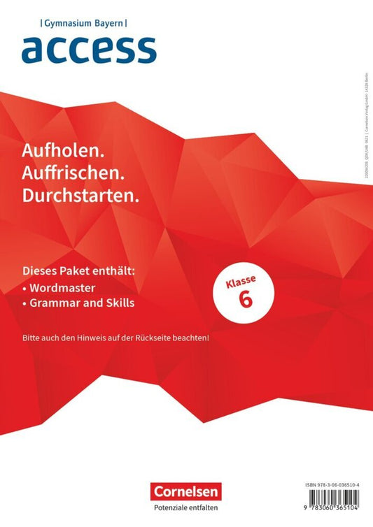 Access - Bayern 2017 - 6. Jahrgangsstufe