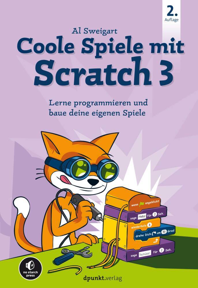 Coole Spiele mit Scratch 3 (Al Sweigart)