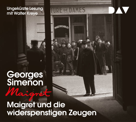 Maigret und die widerspenstigen Zeugen, 4 Audio-CD (Georges Simenon)