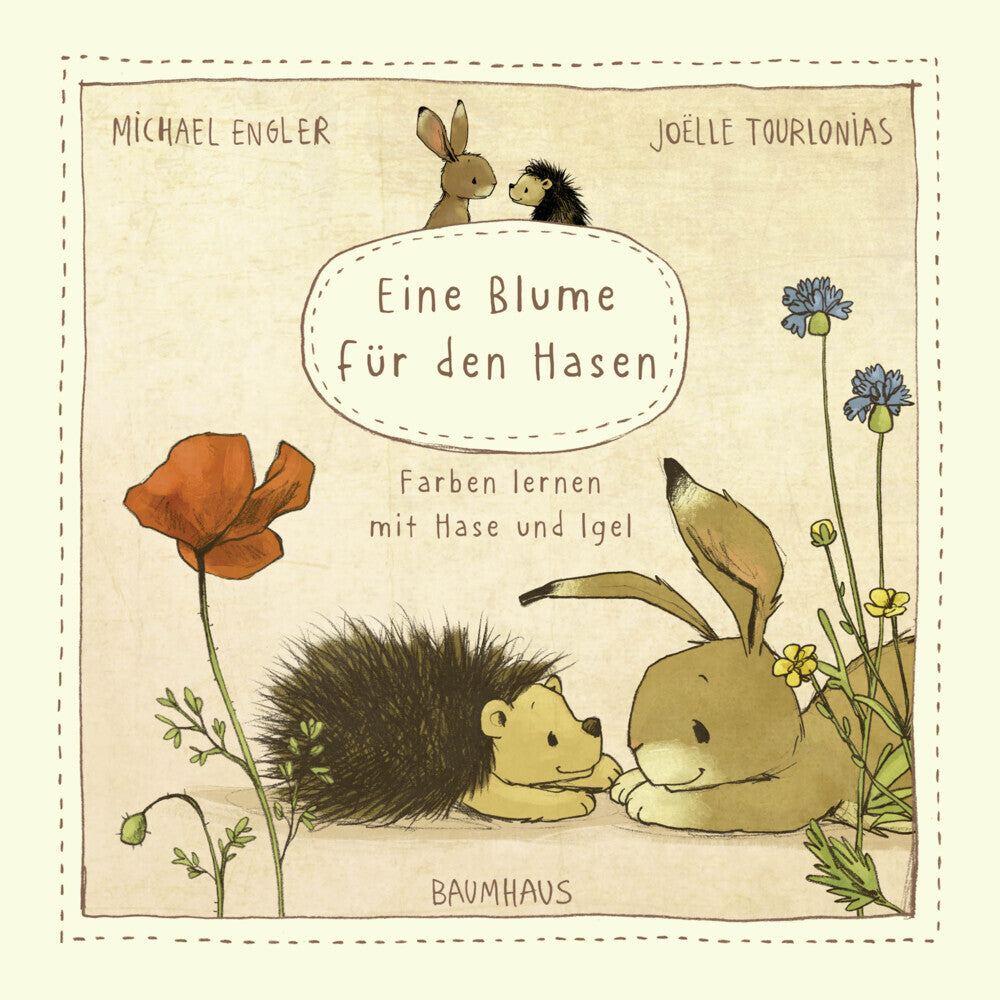 Eine Blume für den Hasen (Pappbilderbuch) (Michael Engler)