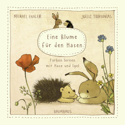 Eine Blume für den Hasen (Pappbilderbuch) (Michael Engler)