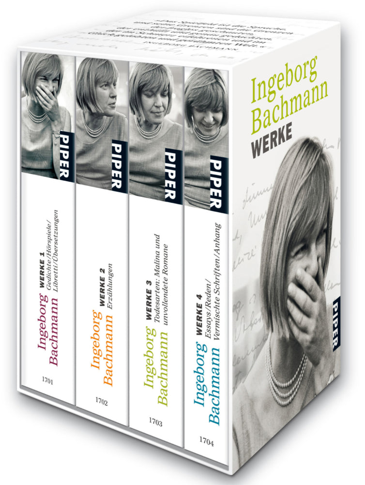 Werke, 4 Teile (Ingeborg Bachmann)