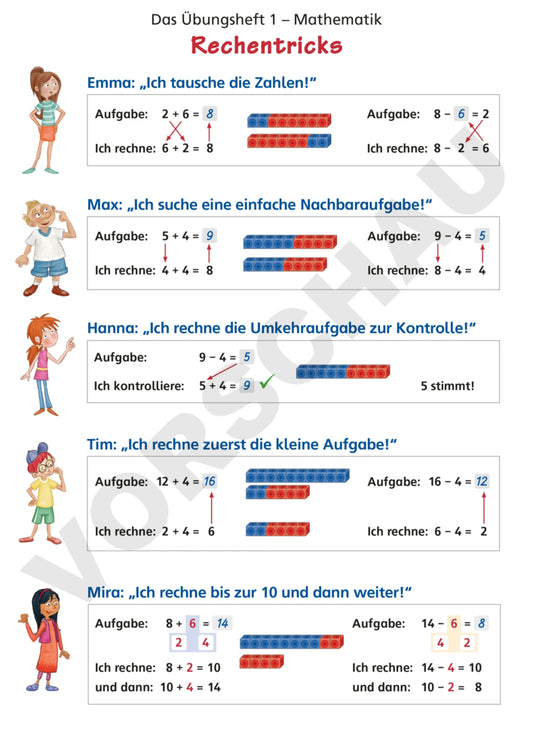 Das Übungsheft Mathematik 1 - Poster (Nina Simon)