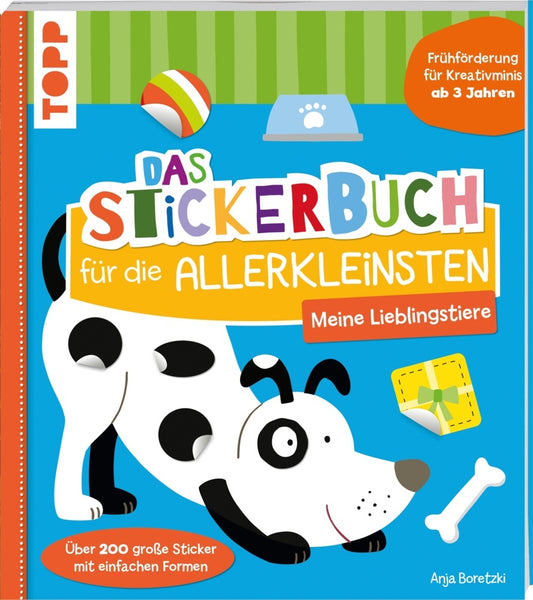 Das Stickerbuch für die Allerkleinsten - Meine Lieblingstiere (Anja Boretzki)