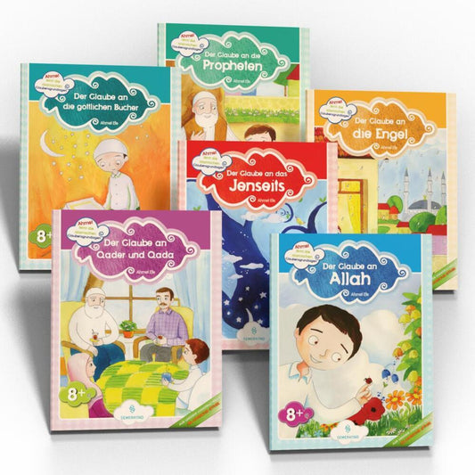 Ahmet lernt die Islamischen Glaubensgrundsätze 6 Bücher Set, 6 Teile (Ahmet Efe)