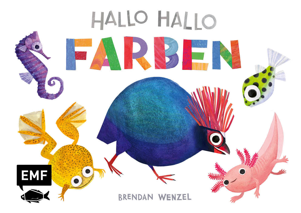 Hallo Hallo - Farben (Brendan Wenzel)