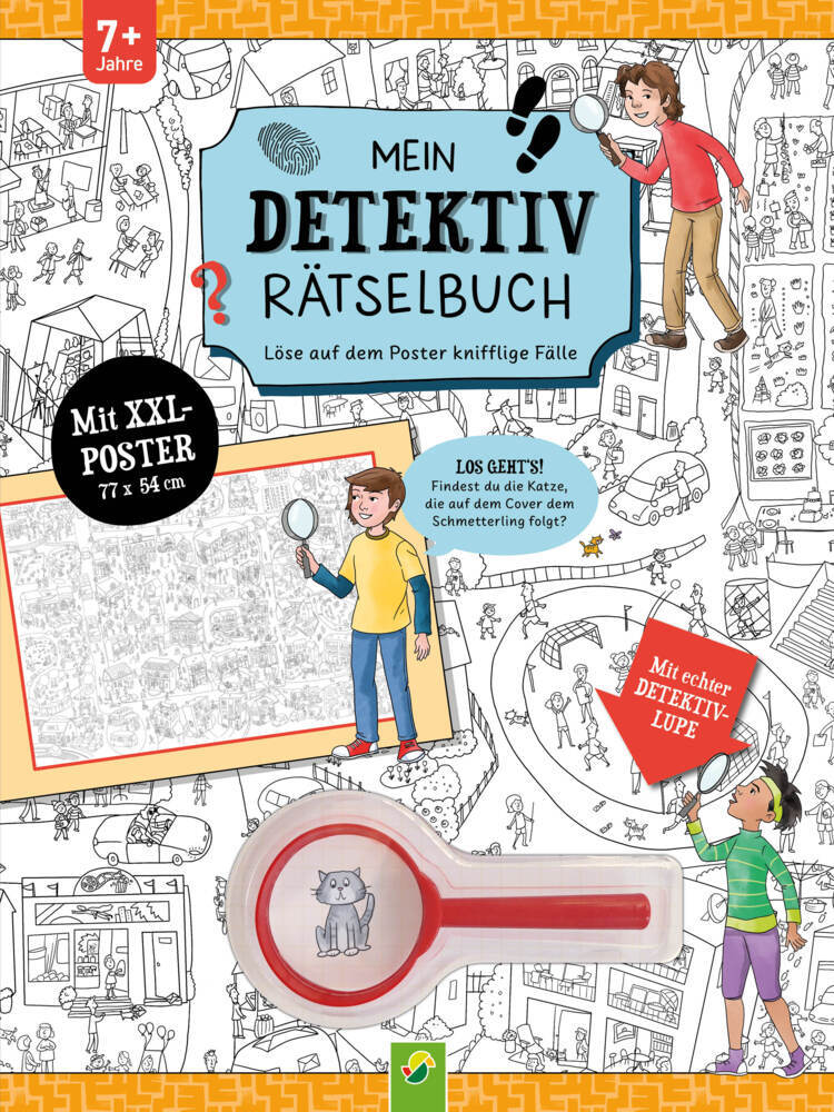 Mein Detektiv Rätselbuch (Schwager & Steinlein Verlag)