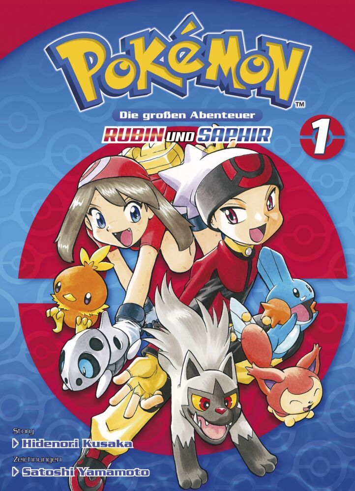 Pokémon - Die großen Abenteuer: Rubin und Saphir 01 (Hidenori Kusaka)