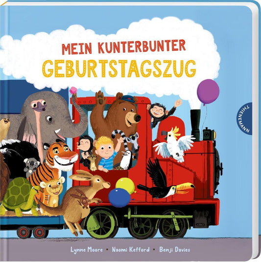 Mein kunterbunter Geburtstagszug (Lynne Moore)
