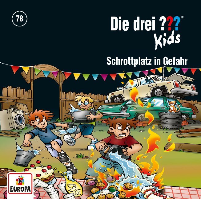 Die drei ??? Kids - Schrottplatz in Gefahr.Tl.78, 1 Audio-CD