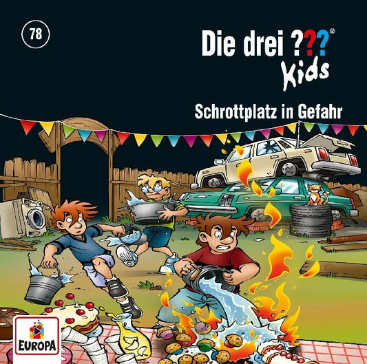 Die drei ??? Kids - Schrottplatz in Gefahr.Tl.78, 1 Audio-CD