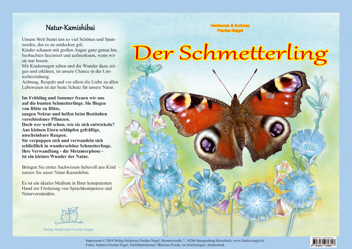 Natur-Kamishibai - Der Schmetterling (Heiderose Fischer-Nagel)
