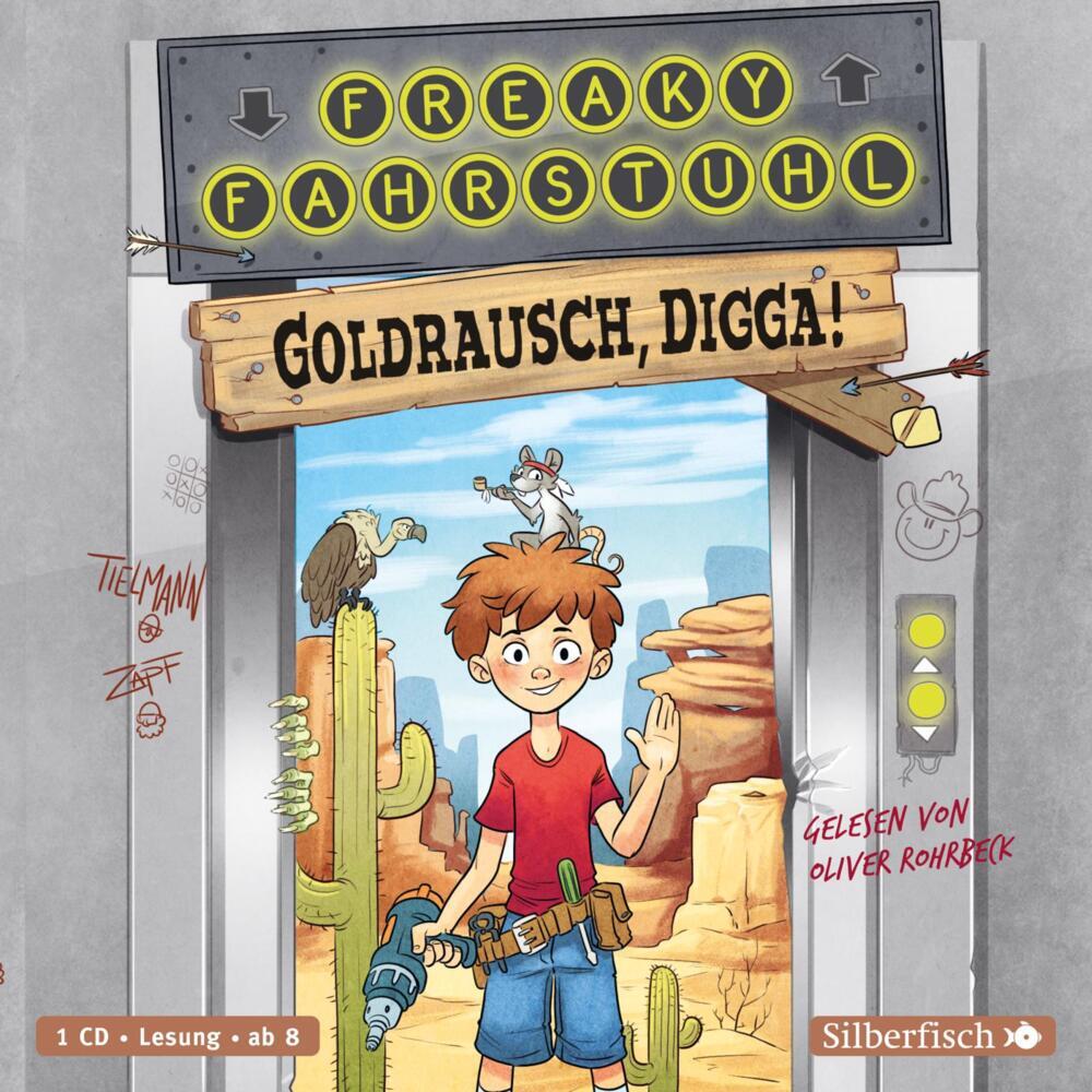 Goldrausch, Digga!, 1 Audio-CD (Christian Tielmann)