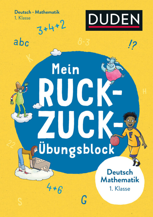 Mein Ruckzuck-Übungsblock Deutsch/Mathe 1. Klasse (Claudia Fahlbusch)