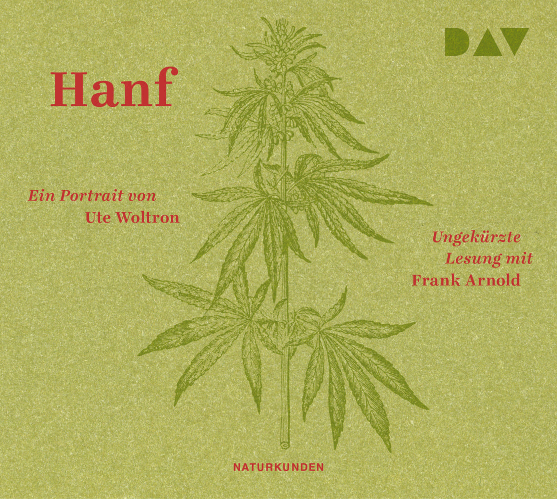 Hanf. Ein Portrait, 3 Audio-CD (Ute Woltron)