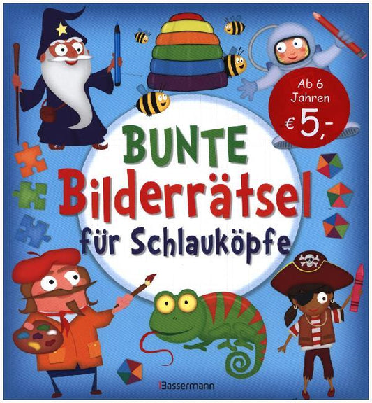Bunte Bilderrätsel für Schlauköpfe (Kate Overy)