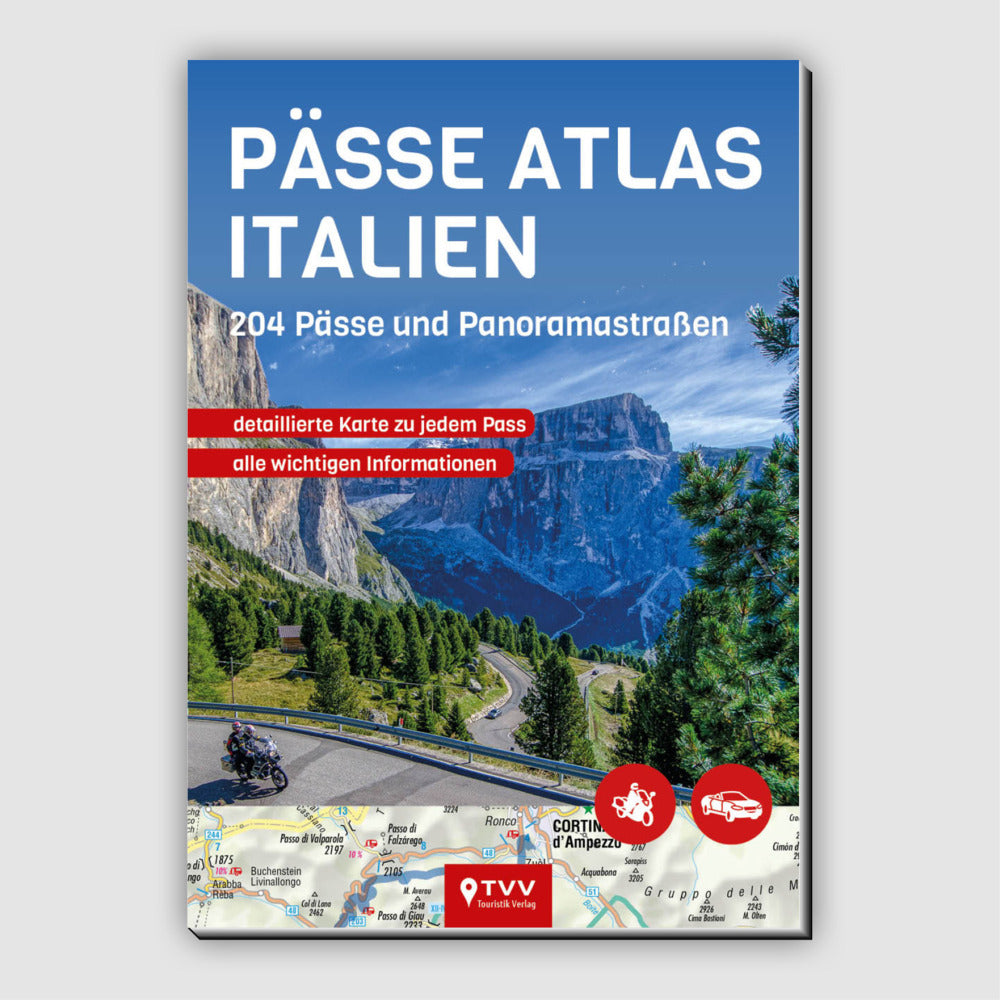 Pässe Atlas Italien (Bikerbetten)