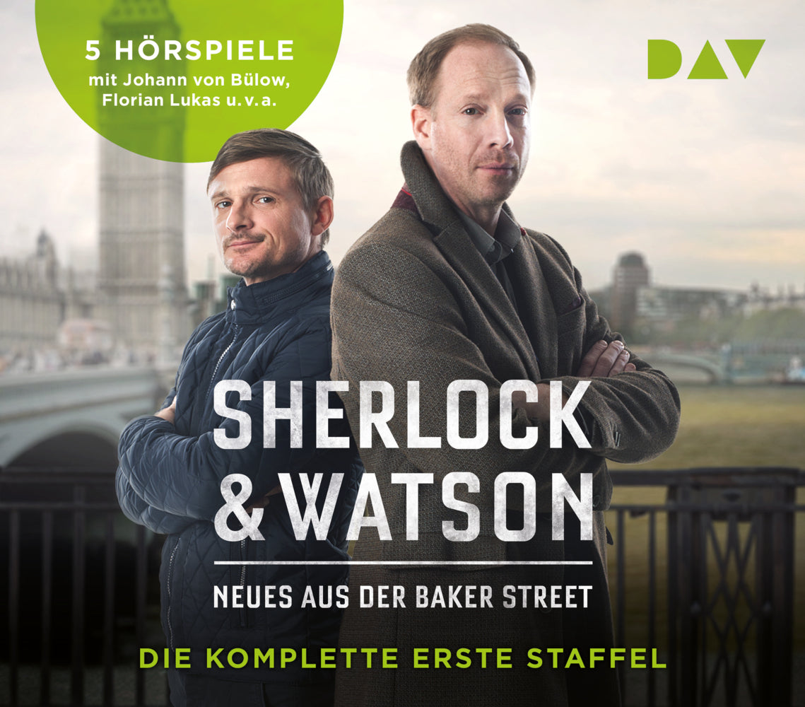 Sherlock & Watson - Neues aus der Baker Street. Die komplette erste Staffel, 5 Audio-CDs (Viviane Koppelmann)