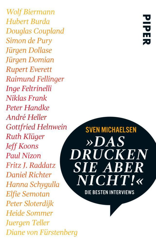 »Das drucken Sie aber nicht!«; . (Sven Michaelsen)