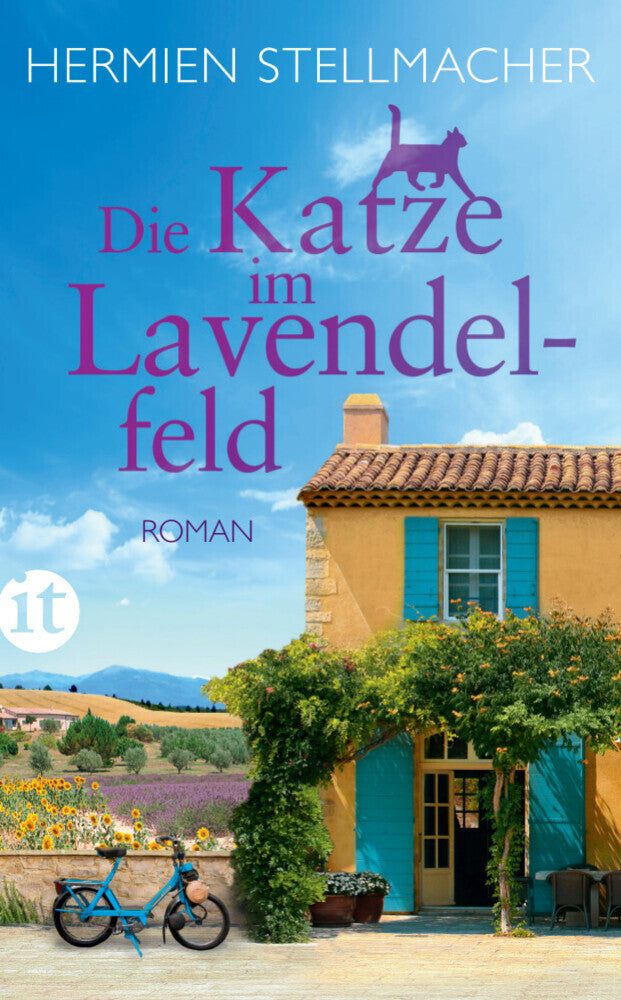 Die Katze im Lavendelfeld (Hermien Stellmacher)