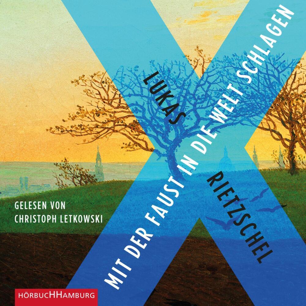 Mit der Faust in die Welt schlagen, 2 Audio-CD, 2 MP3 (Lukas Rietzschel)