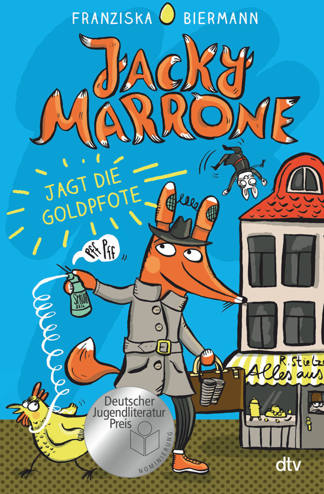 Jacky Marrone jagt die Goldpfote (Franziska Biermann)