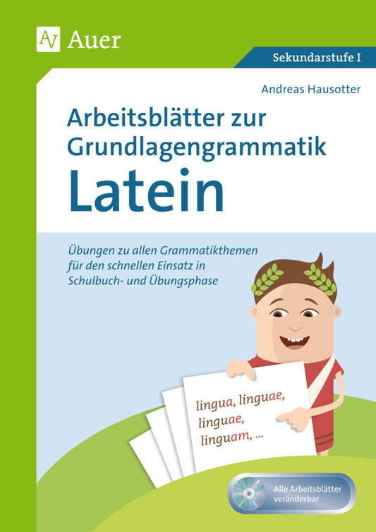 Arbeitsblätter zur Grundlagengrammatik Latein, m. 1 CD-ROM (Andreas Hausotter)