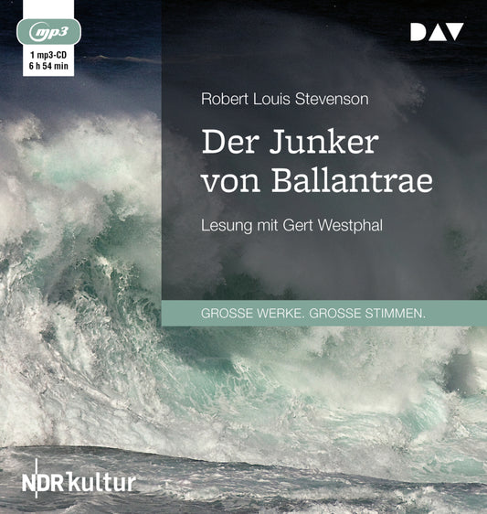 Der Junker von Ballantrae, 1 Audio-CD, 1 MP3 (Robert Louis Stevenson)