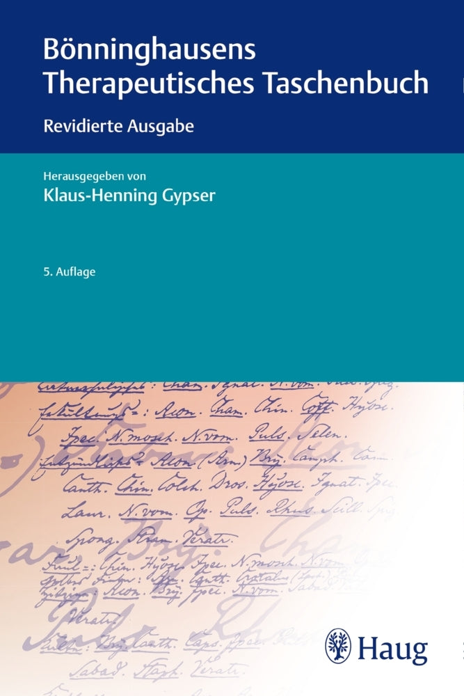 Bönninghausens Therapeutisches Taschenbuch (Klaus-Henning Gypser)