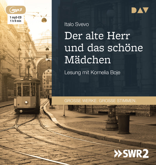 Der alte Herr und das schöne Mädchen, 1 Audio-CD, 1 MP3 (Italo Svevo)