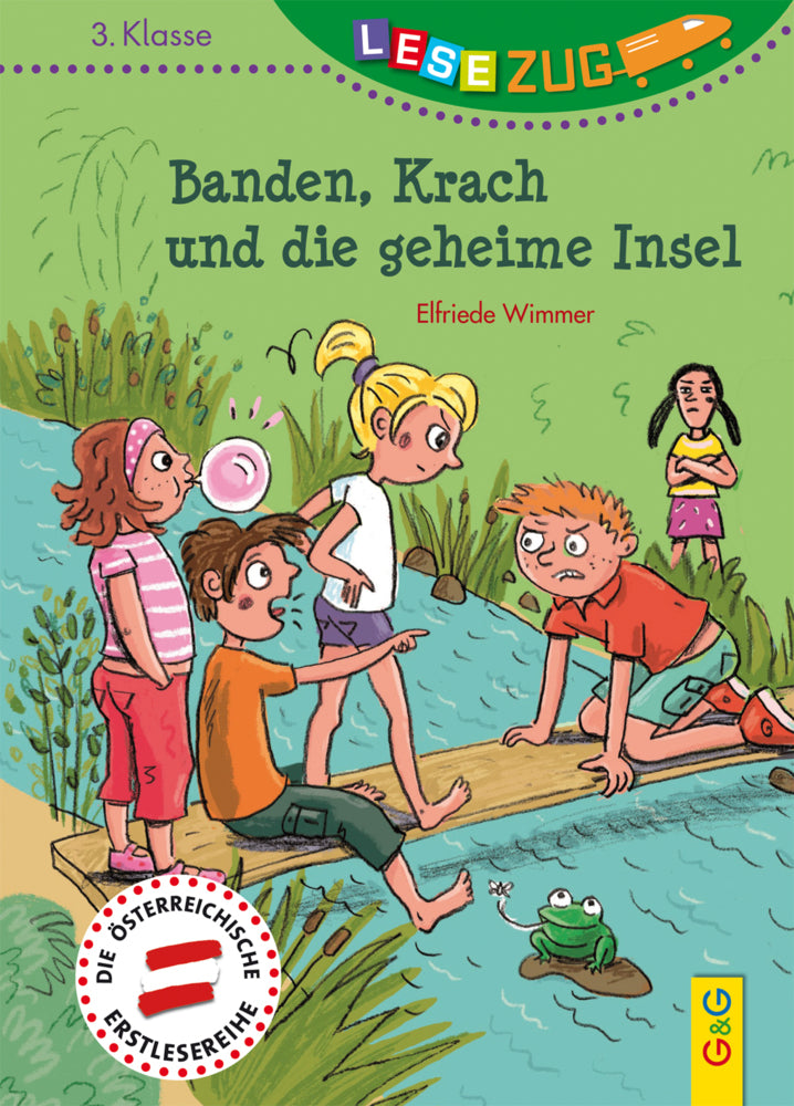 LESEZUG/3. Klasse: Banden, Krach und die geheime Insel (Elfriede Wimmer)