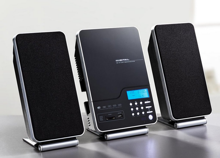 Design-Vertikal-Anlage mit DAB+