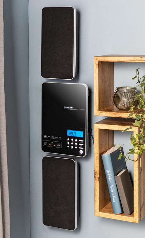 Design-Vertikal-Anlage mit DAB+