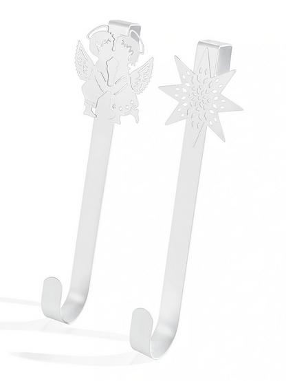 Türkranzhalter Engel und Stern 2er-Set