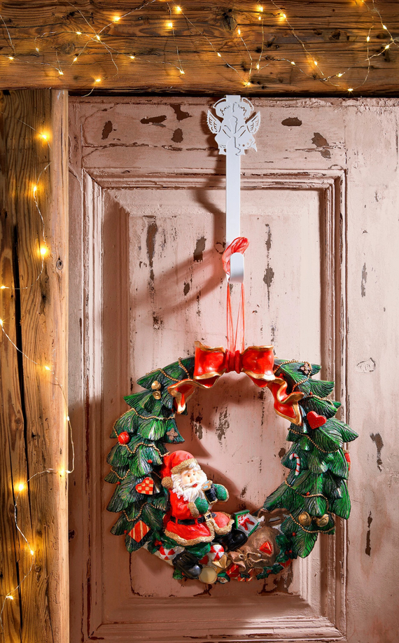 Türkranzhalter Engel und Stern 2er-Set