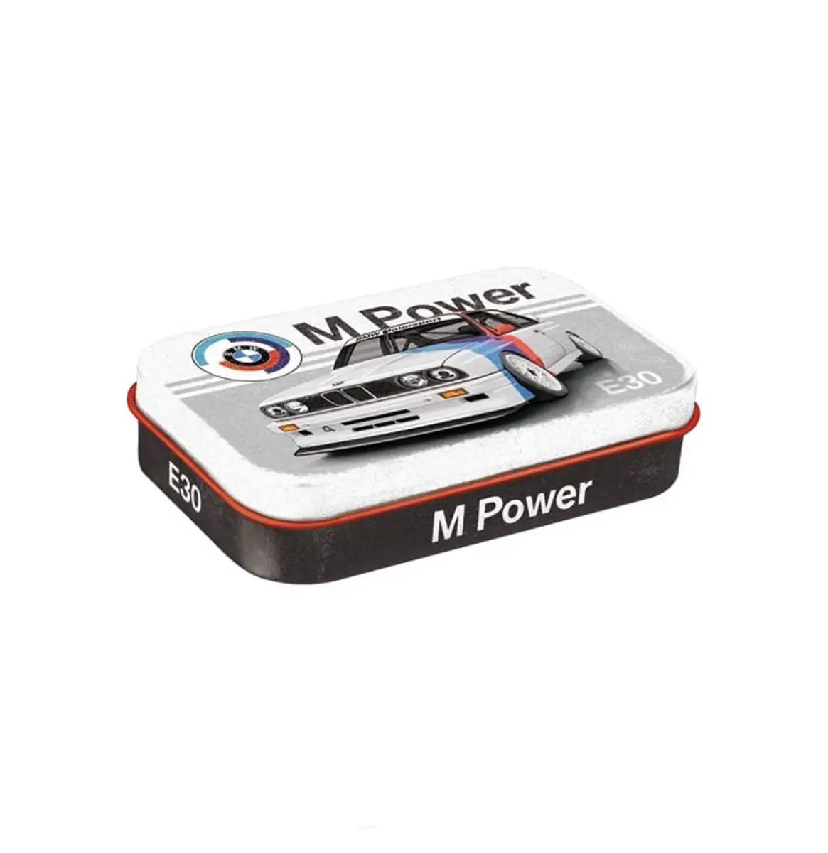Pillendose "BMW Motorsport M Power E30" (6 x 10 x 2 cm)
