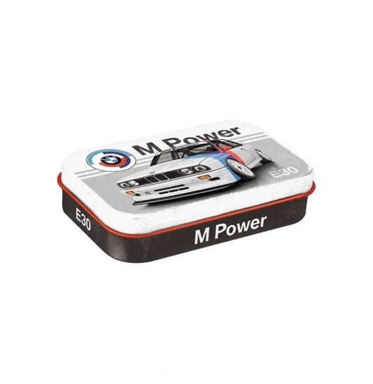 Pillendose "BMW Motorsport M Power E30" (6 x 10 x 2 cm)