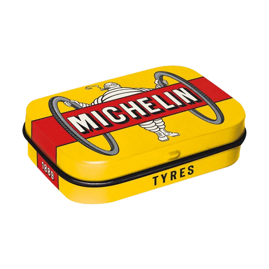 Pillendose "Michelin Tyres Bibendum" (1.6 x 6 x 4 cm)